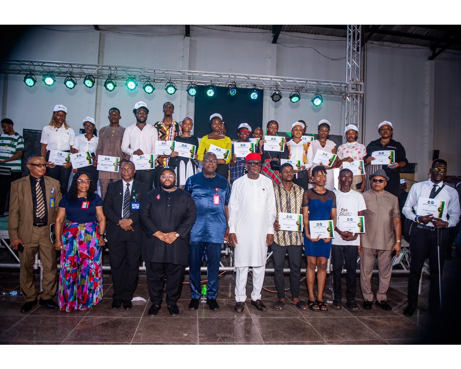 Raffle draw and beneficiaries moment